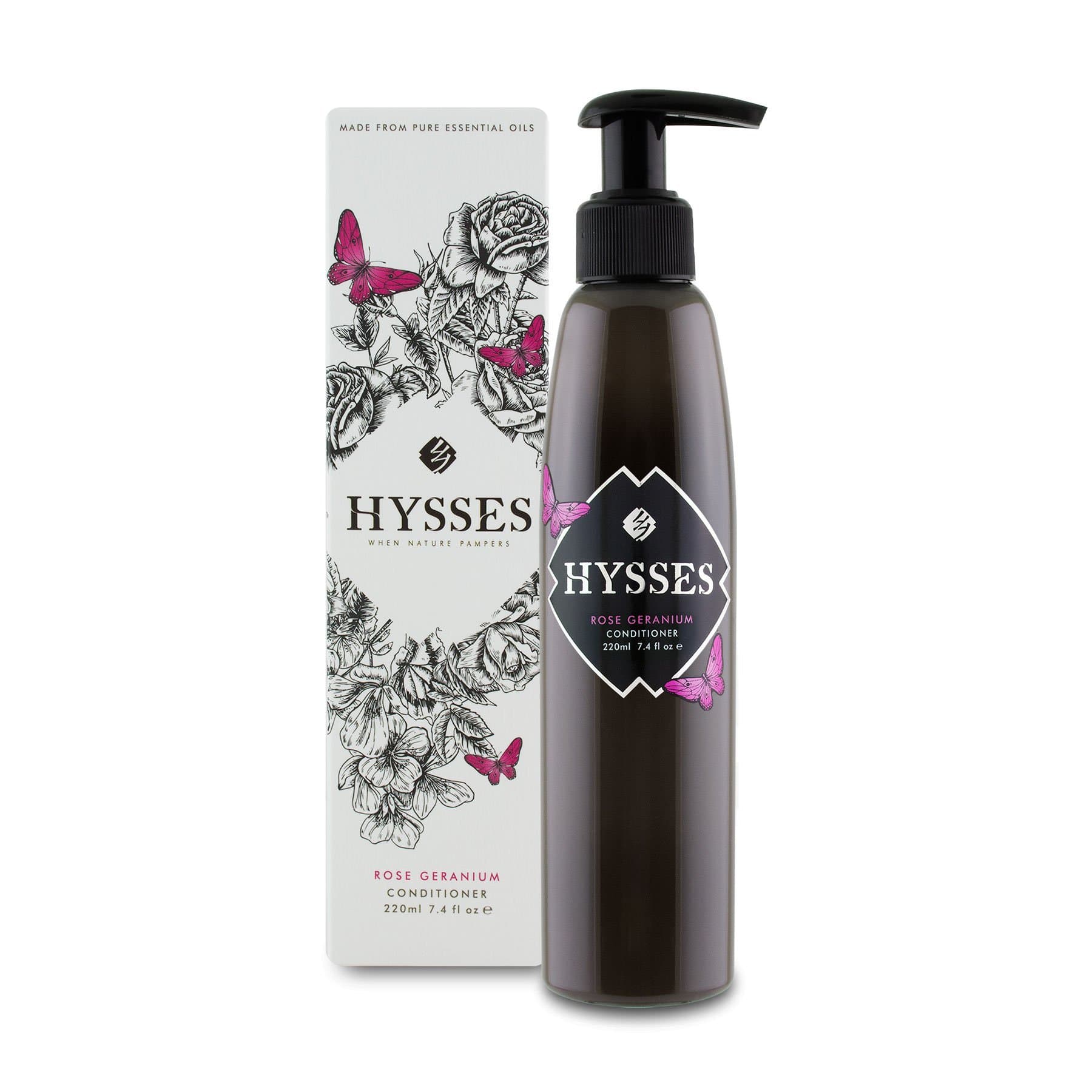 Hysses Hair Care Conditioner Rose Geranium, 220ml