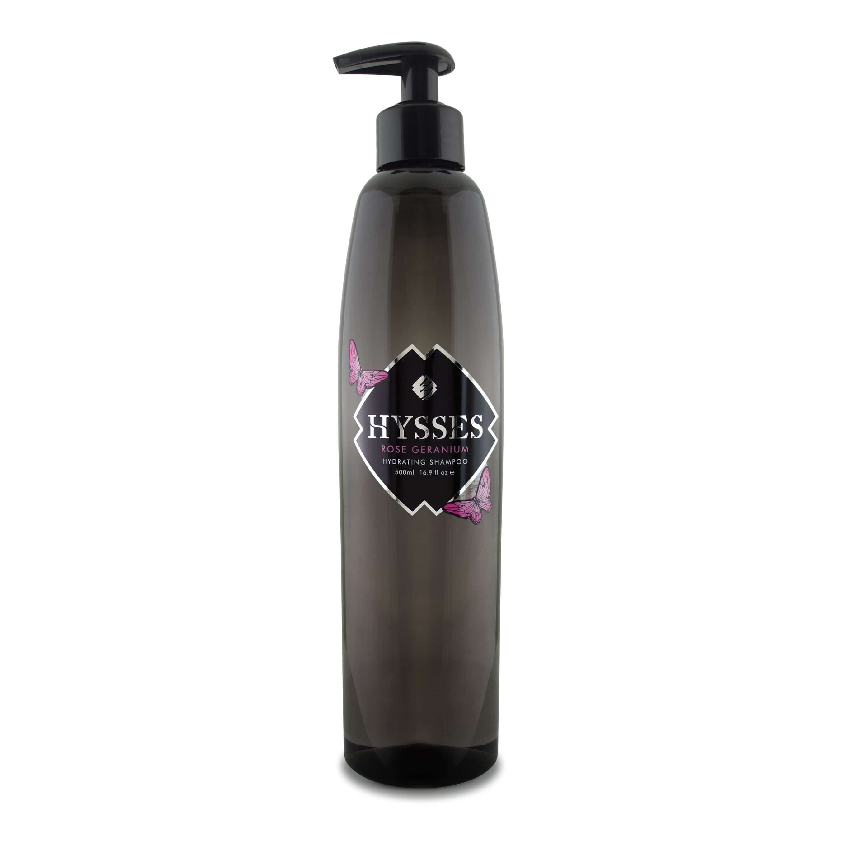 Hysses Hair Care 500ml Shampoo Rose Geranium