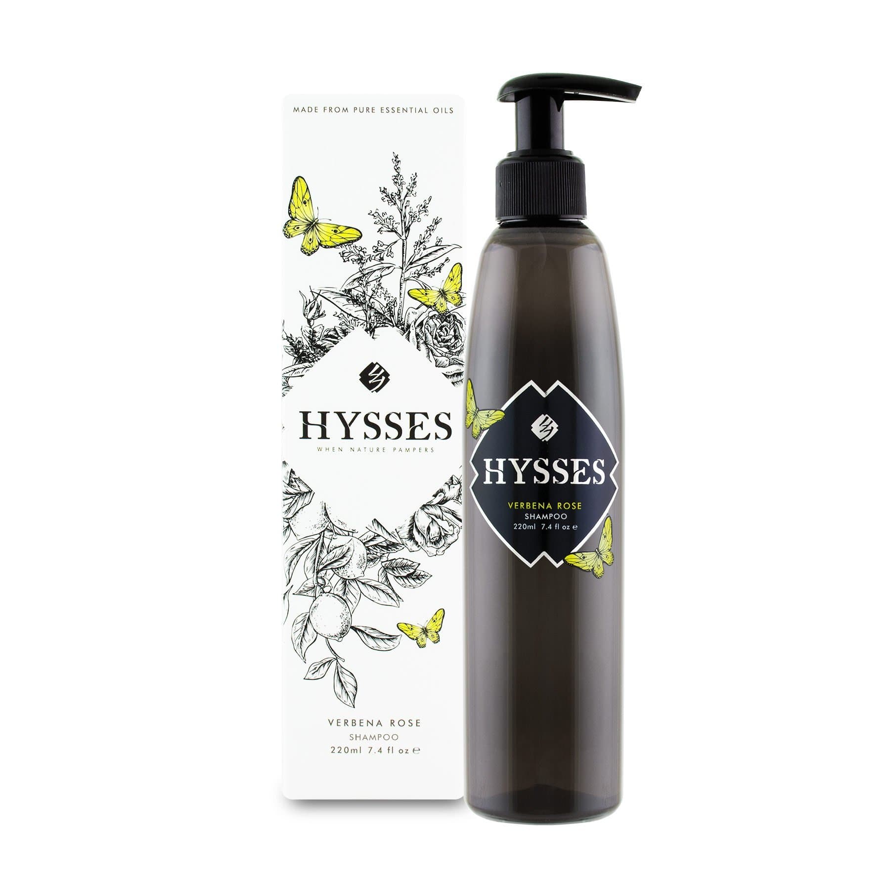 Hysses Hair Care Shampoo Verbena Rose, 220ml