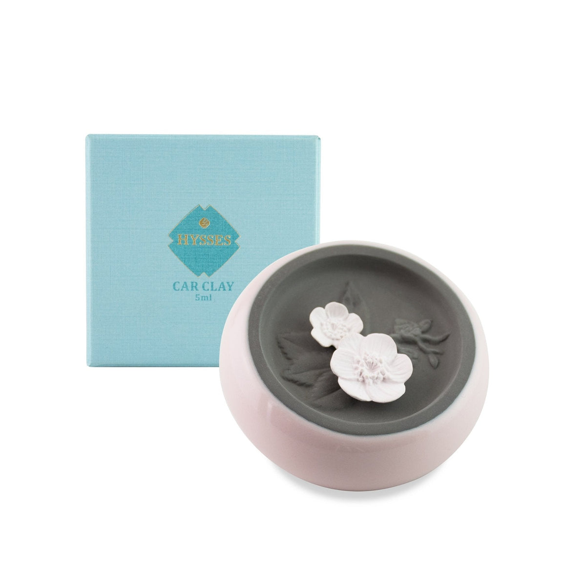 Hysses Home Scents Car Clay Diffuser Cherry Blossom