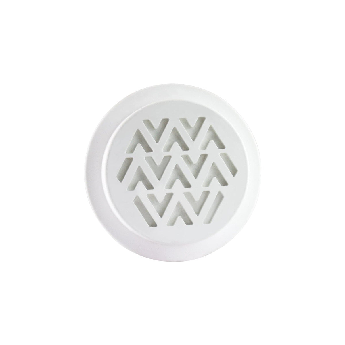 Hysses Home Scents Car Vent Clay Diffuser White