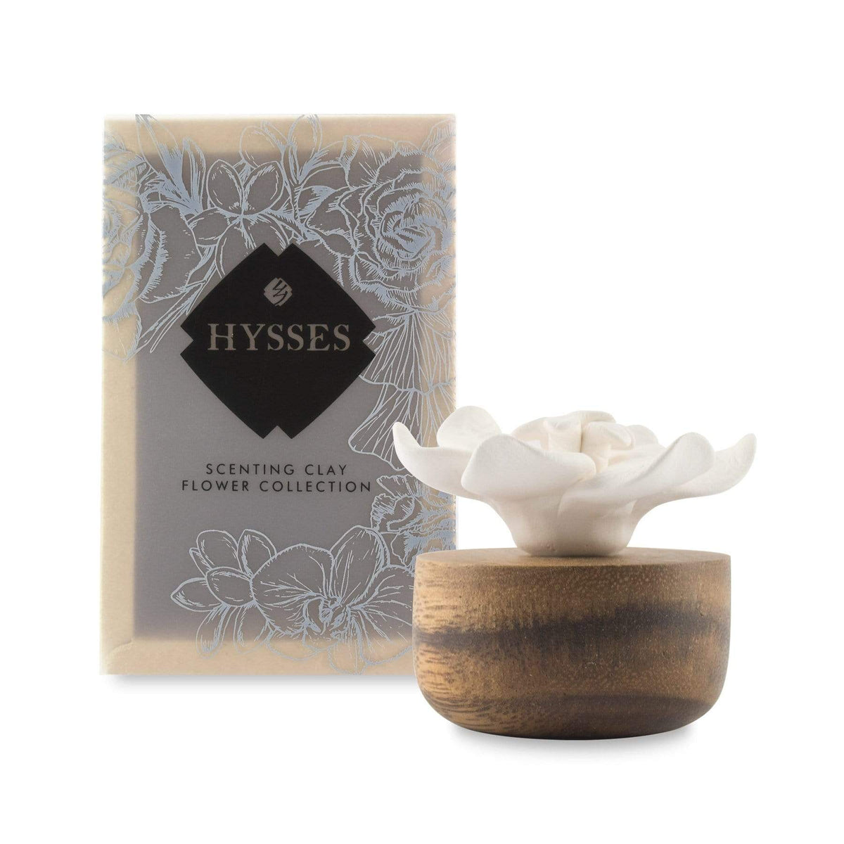 Hysses Home Scents Flower Refreshment Scenting Clay Jasmine