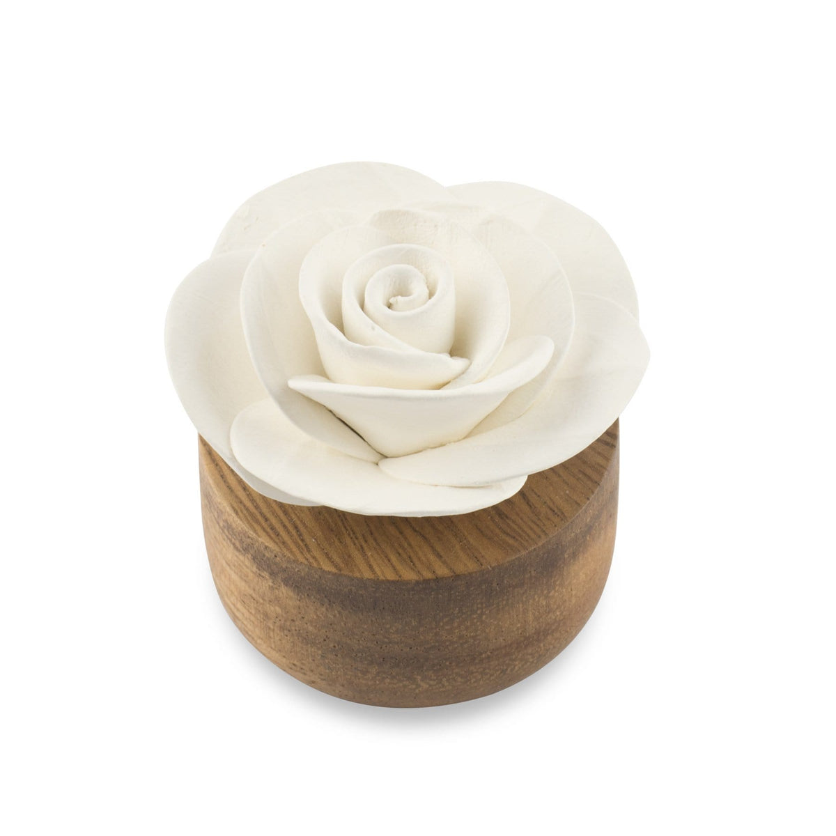 Hysses Home Scents Flower Refreshment Scenting Clay Rose
