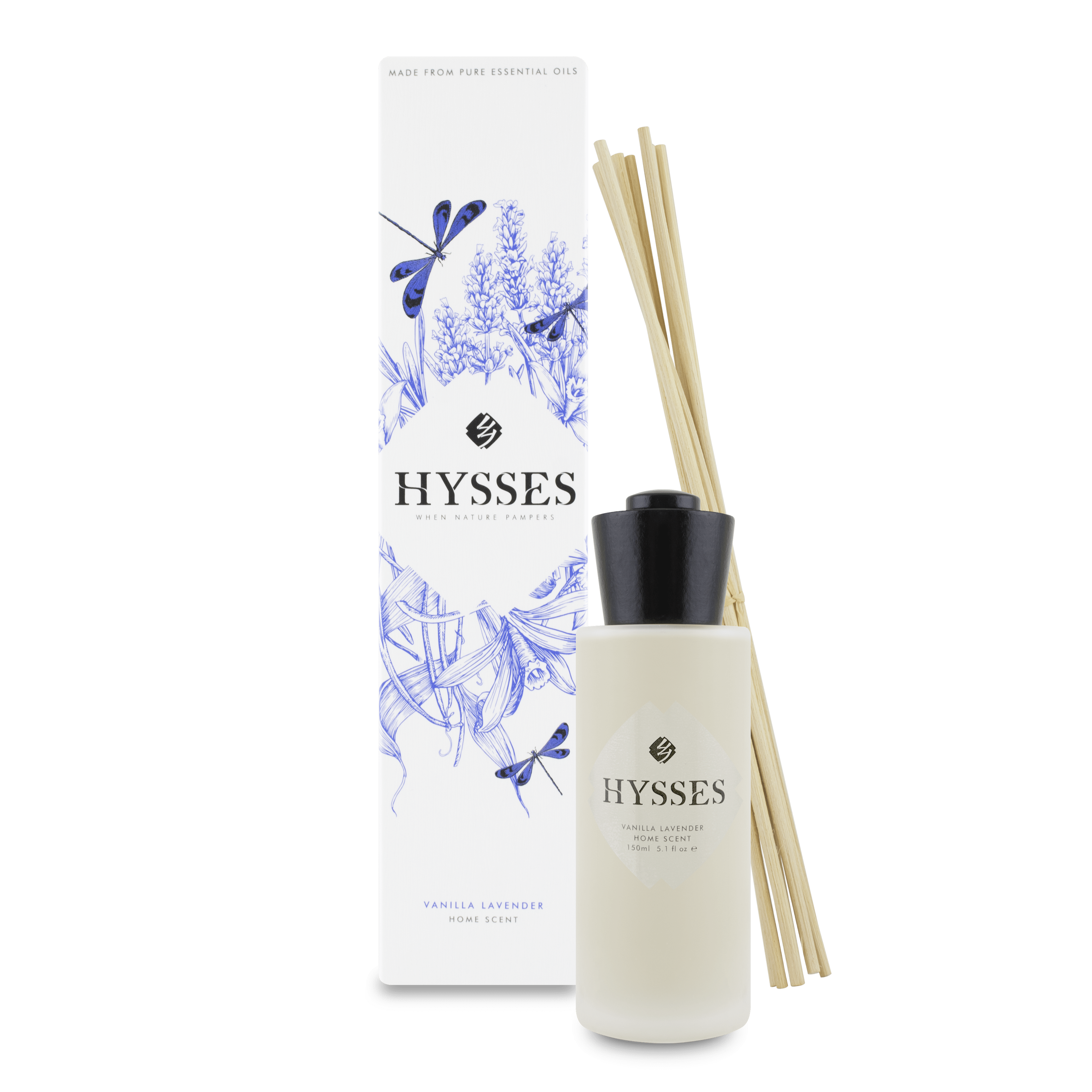 Hysses Home Scents Home Scent Reed Diffuser Vanilla Lavender, 150ml