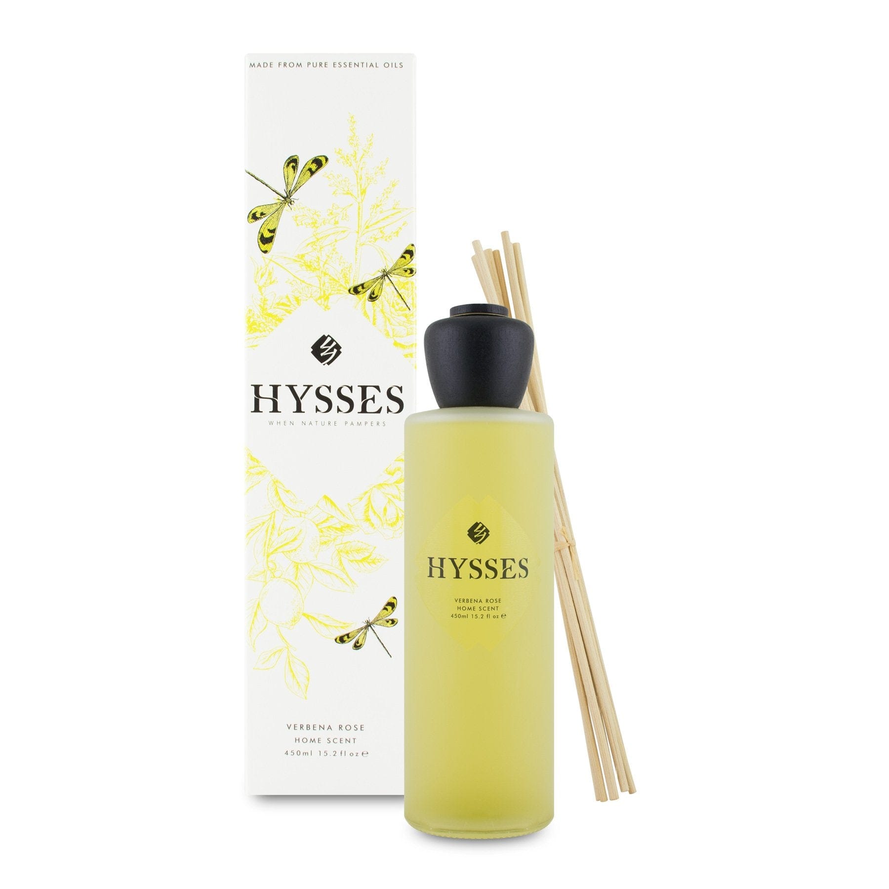 Hysses Home Scents Home Scent Reed Diffuser Verbena Rose, 450ml