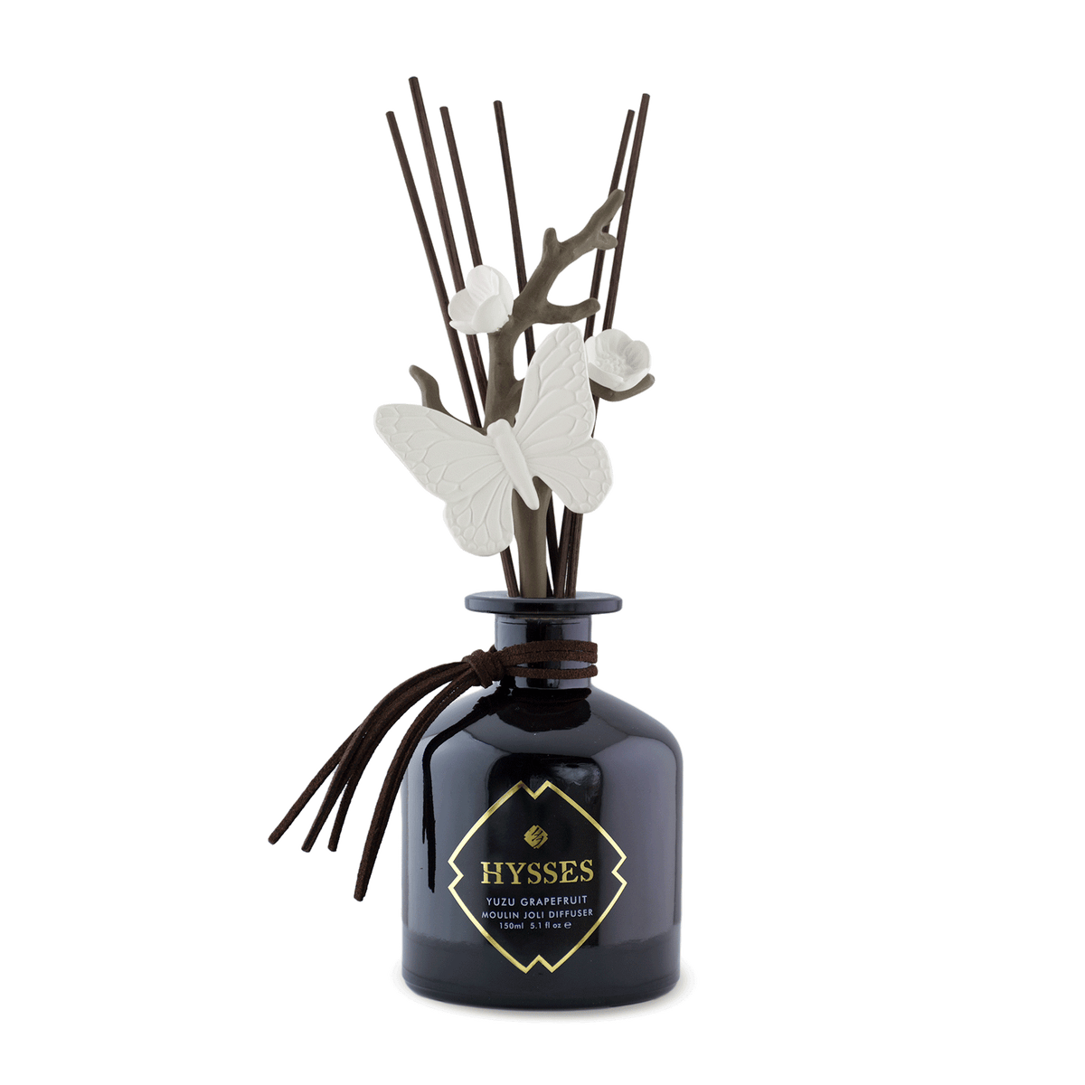 Hysses Home Scents Moulin Joli Diffuser Butterfly Yuzu Grapefuit, 150ml