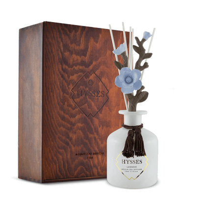 Hysses Home Scents Lavender Moulin Joli Diffuser (White)