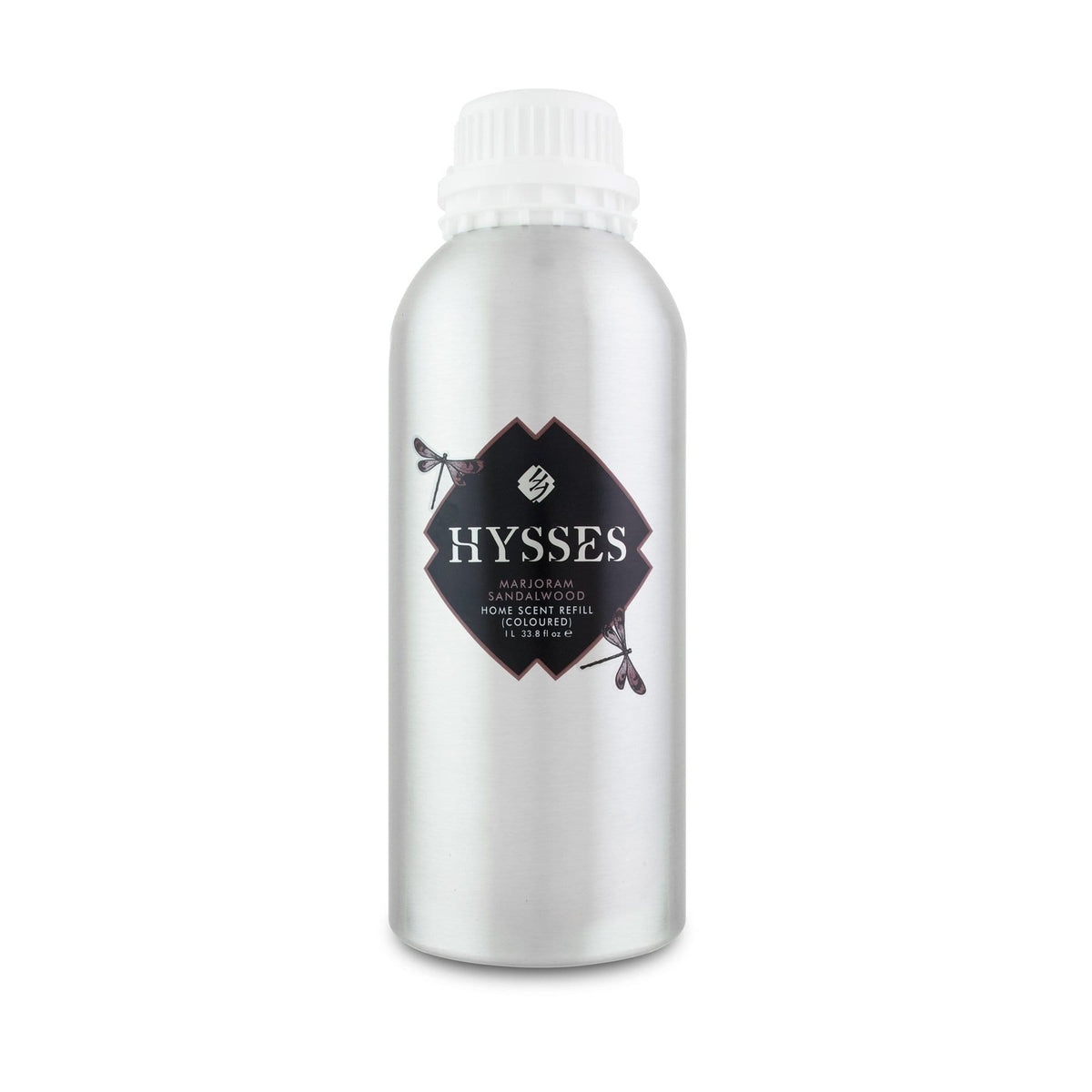 Hysses Home Scents 1000ml Refill Home Scent  Marjoram Sandalwood (Green Coloured)